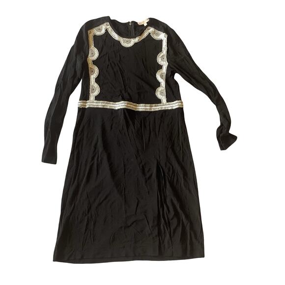 Tory Burch Maci Embellished A-Line Dress - Picture 4 of 10